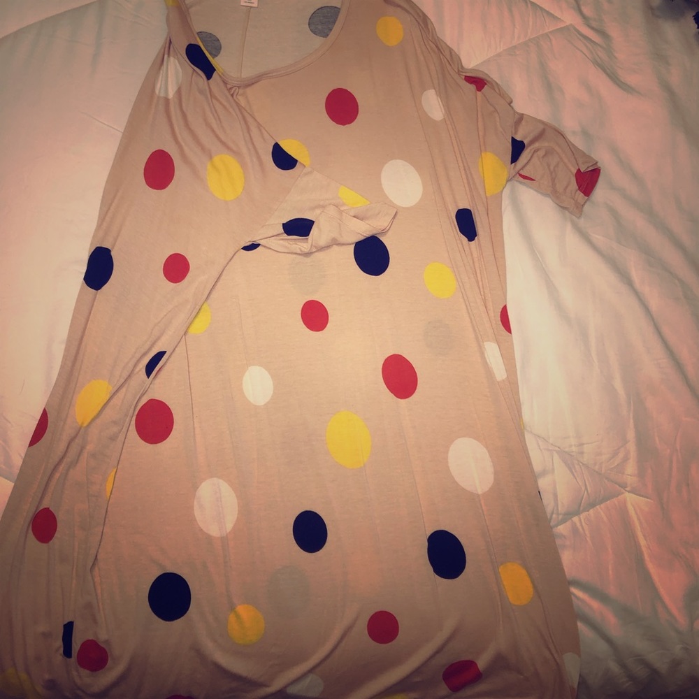 MONKI Polka Dot Dress